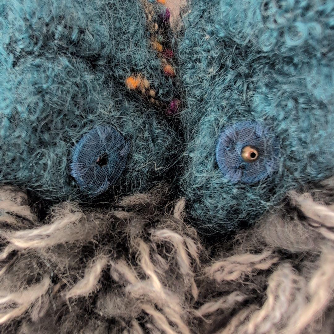 M & KYOKO 刺繍デザイン マフラー サイズF