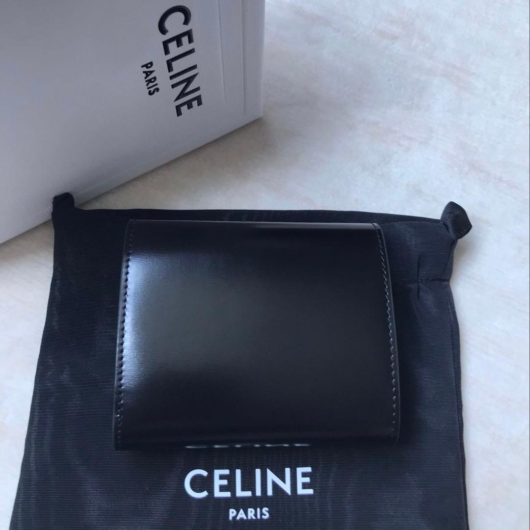 CELINE スモール　トリオンフ　ウォレット三つ折り財布