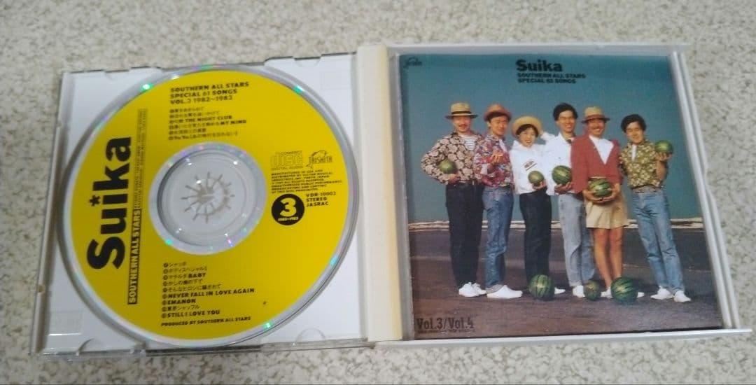 サザンオールスターズ　すいか　①②　CD