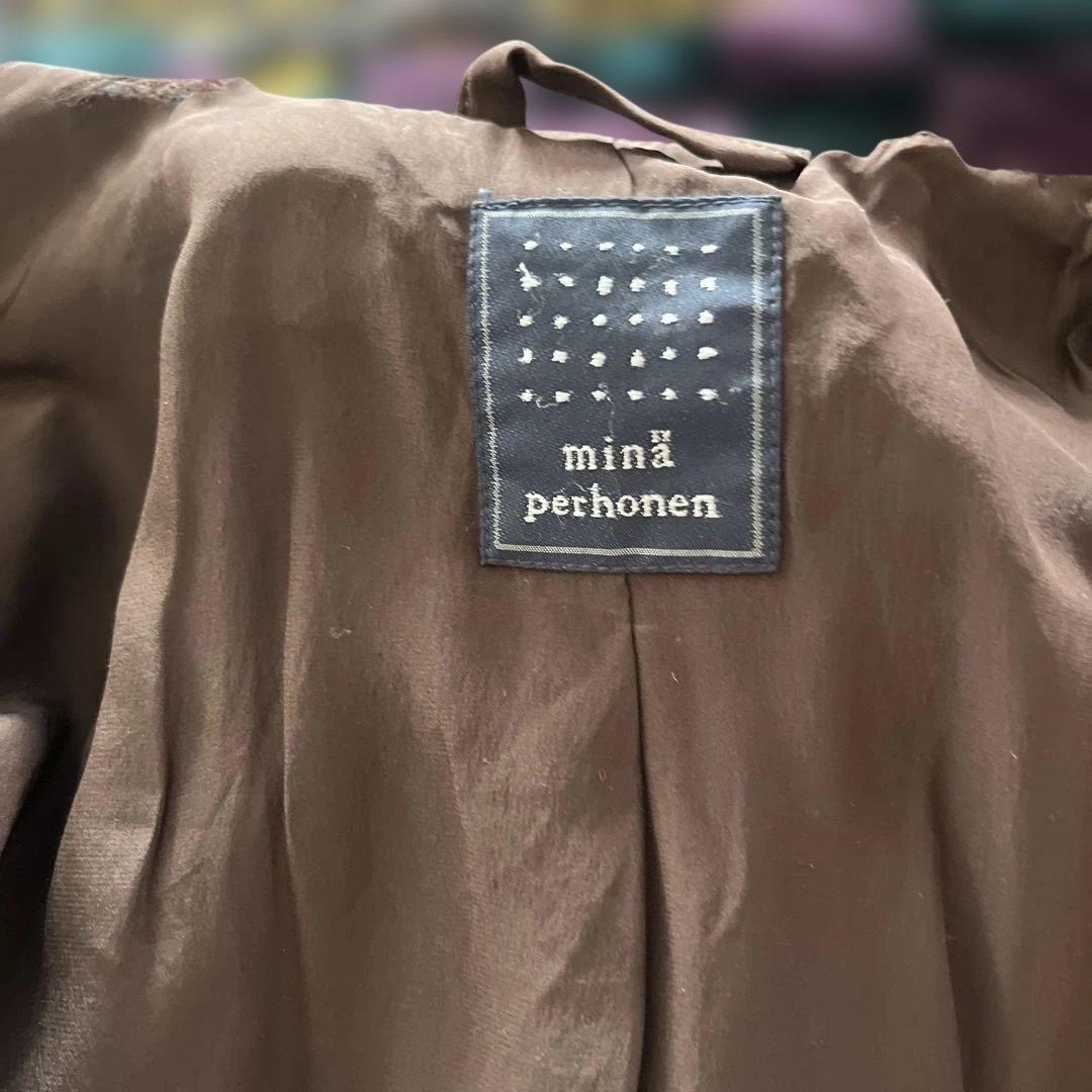 minä perhonen ミナペルホネン コート　36サイズ　レア