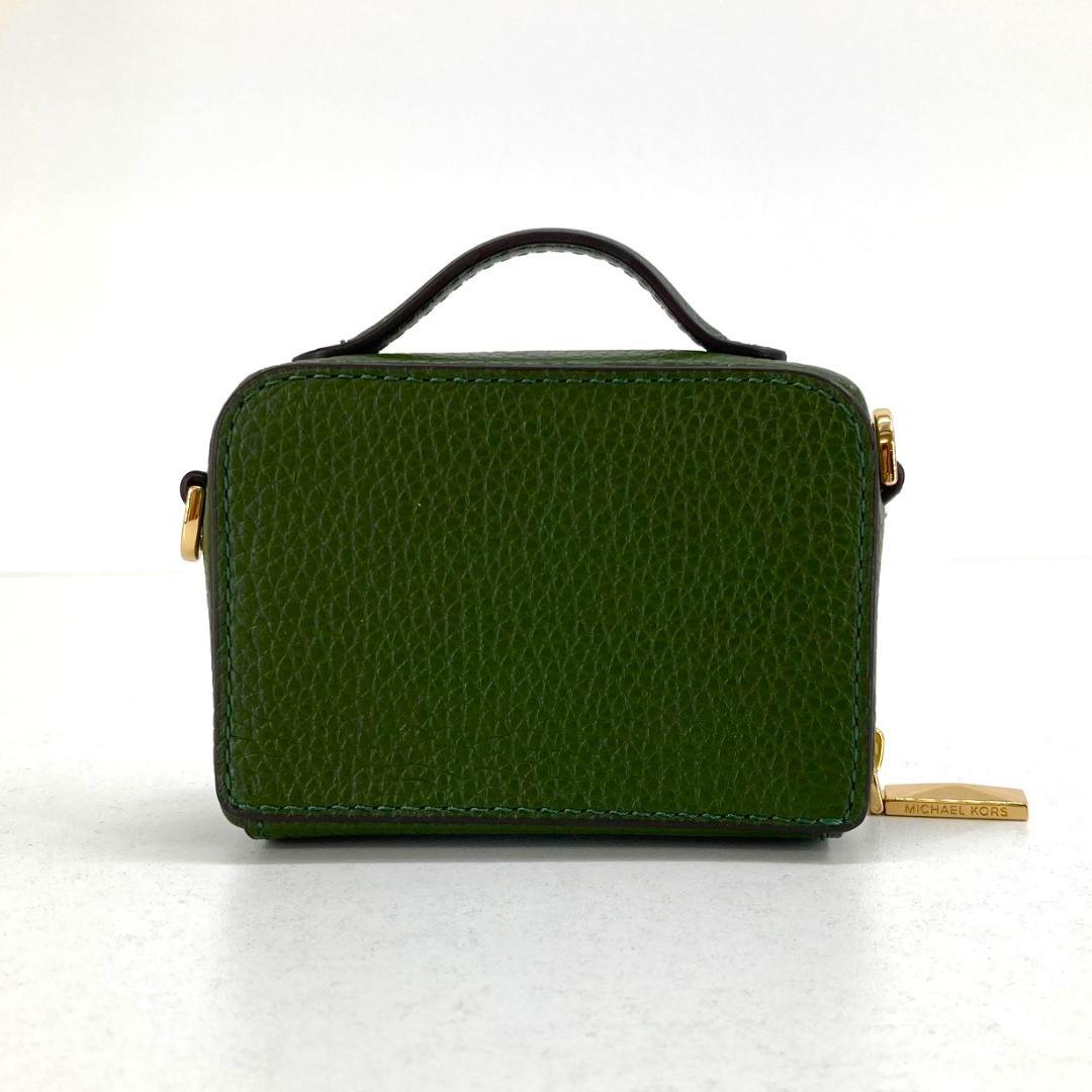 美品　MICHAEL KORS　ESTELLE　クロスボディ　トランク　マイクロ