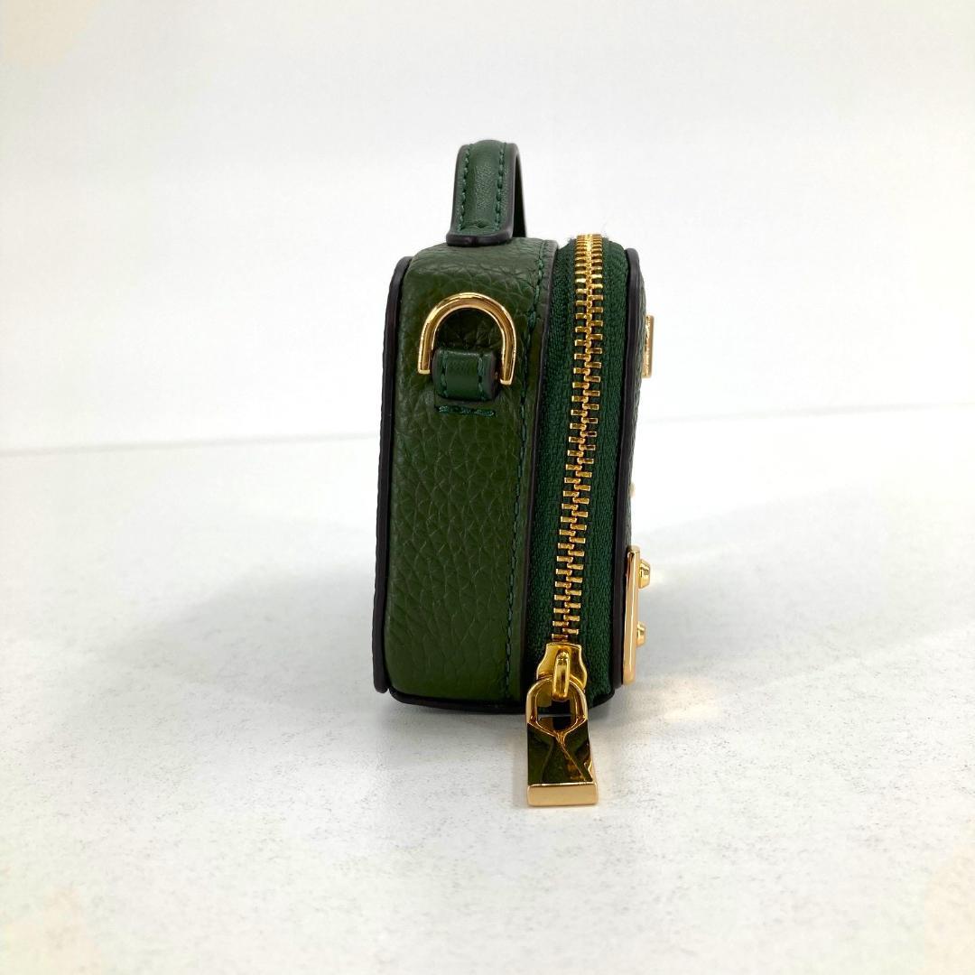 美品　MICHAEL KORS　ESTELLE　クロスボディ　トランク　マイクロ