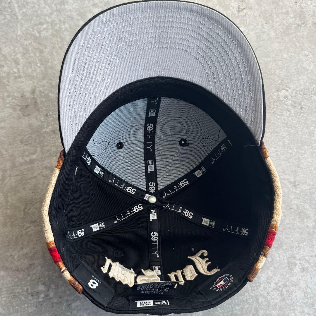 特大サイズ 63.5 NEW ERA × Jon Stan カスタム キャップ