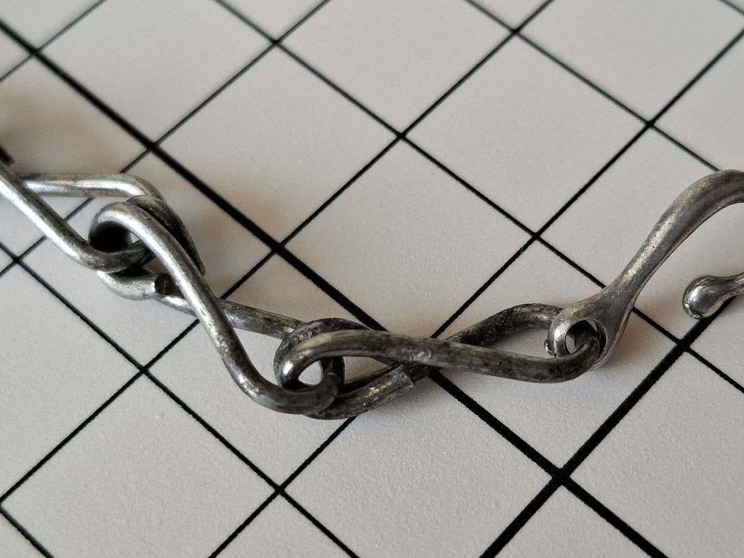 【全長17.5cm】フランス軍 WW2 ミリタリー ドッグタグ ブレスレット