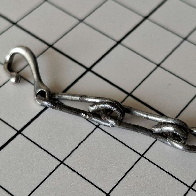 【全長17.5cm】フランス軍 WW2 ミリタリー ドッグタグ ブレスレット