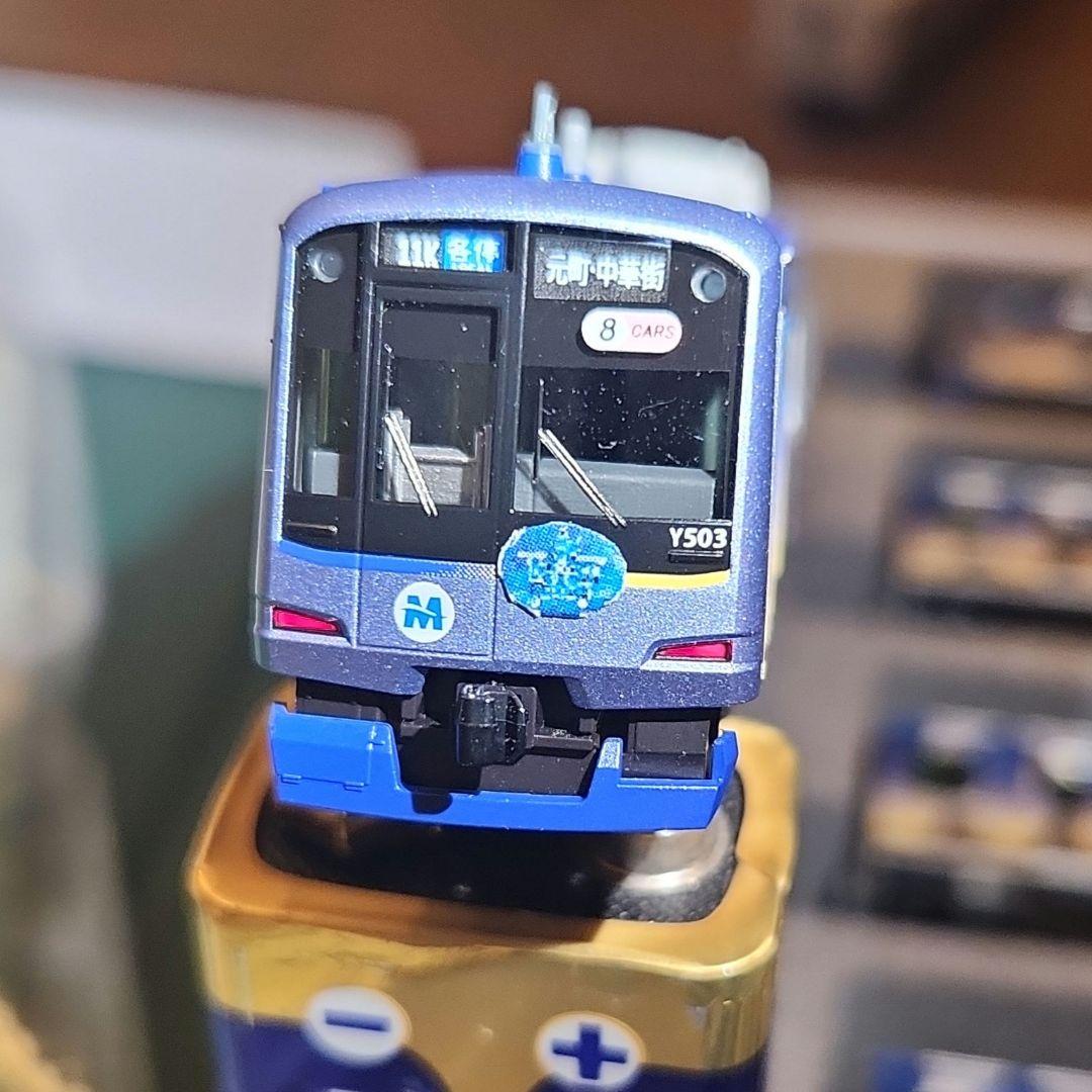 KATO　加工品　Nゲージ　横浜高速鉄道　Y500系　みなとみらい線　ラッピング