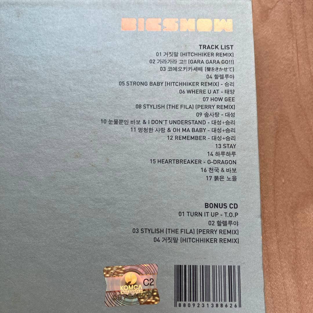 【 CD＋フォトブック 】BIGBANG BIGSHOW 2009 2010