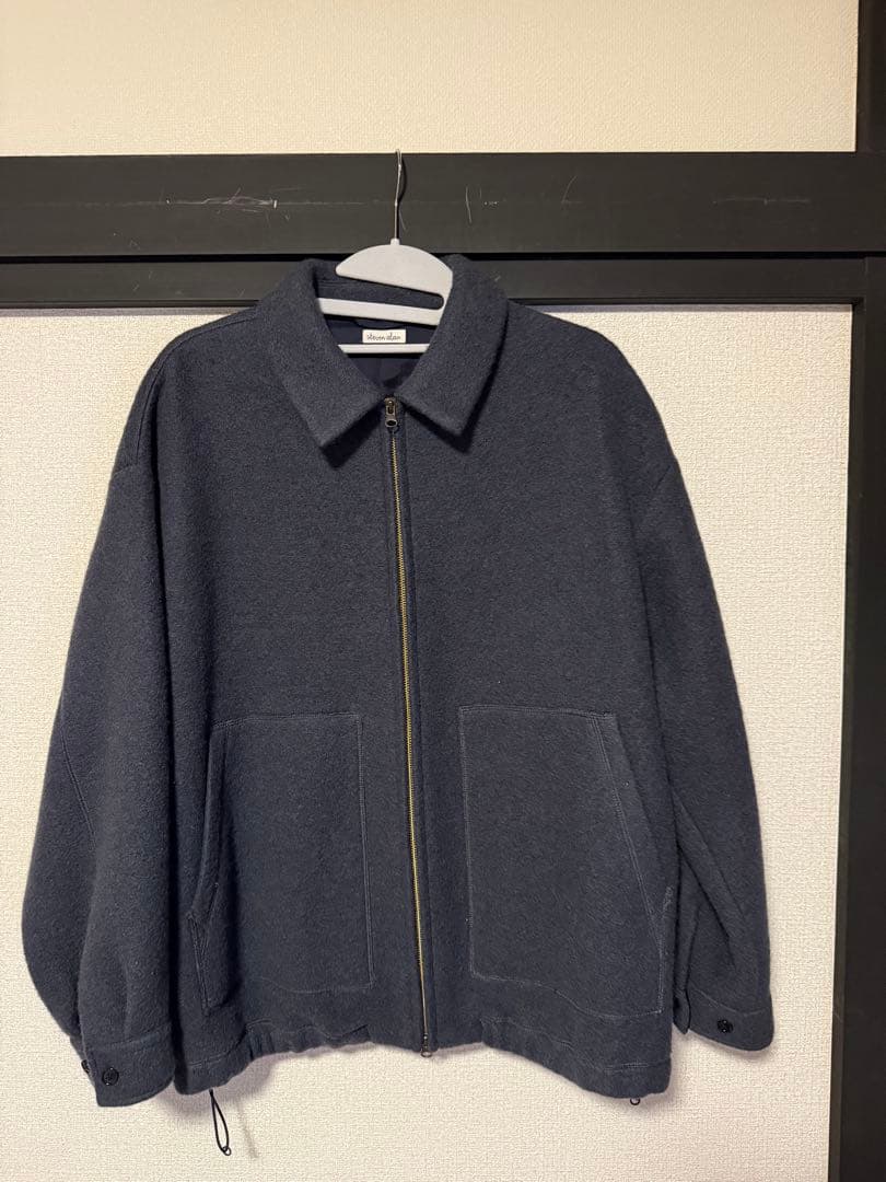 ジャケット・アウター < Steven Alan > KNIT FLEC OVAL BLOUSONG>