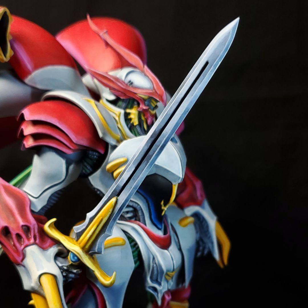 【2/21(土)まで出品】ヴェルビン 完成品 台座付き plamax ダンバイン