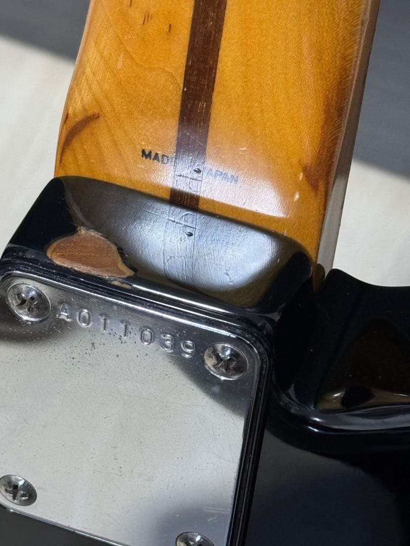 Fenderテレキャスター Aシリアル 1985年製 フジゲン期 アッシュ
