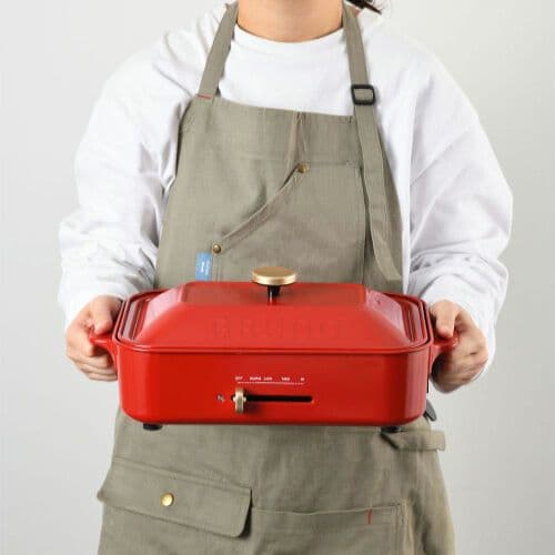 [未使用品]BRUNO ホットプレート レッド 2枚セット