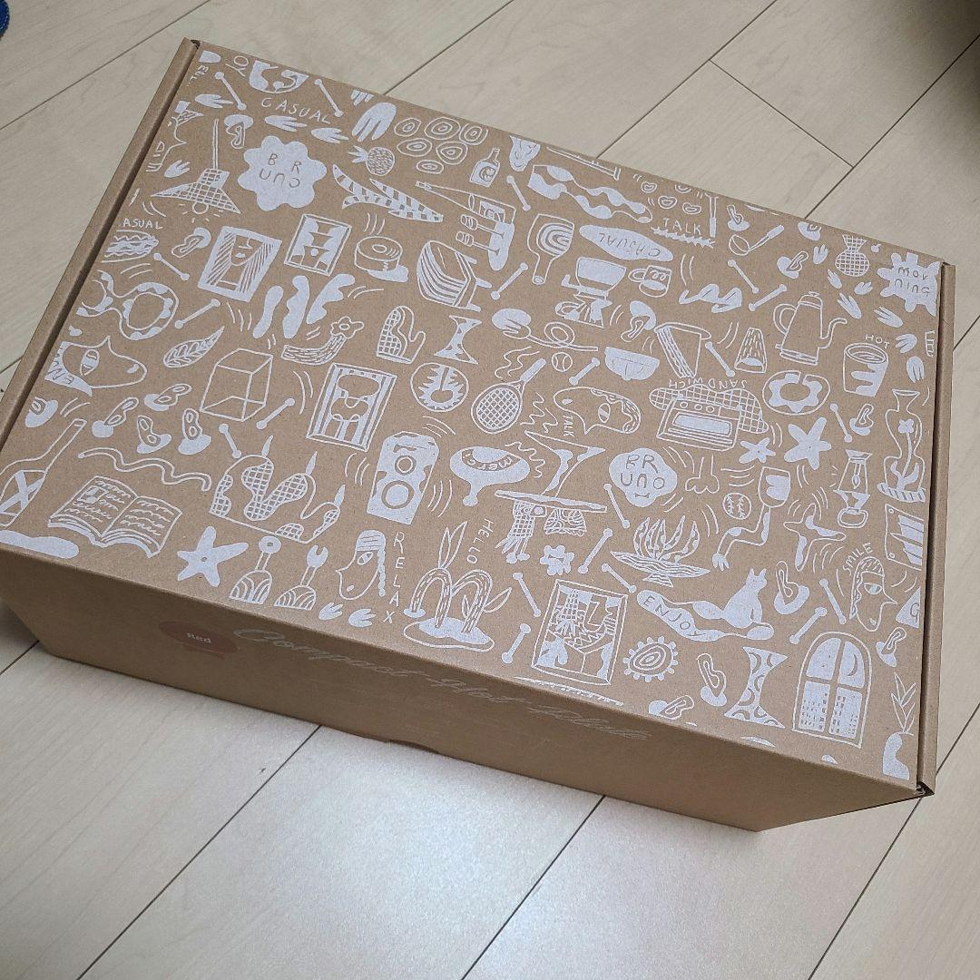 [未使用品]BRUNO ホットプレート レッド 2枚セット