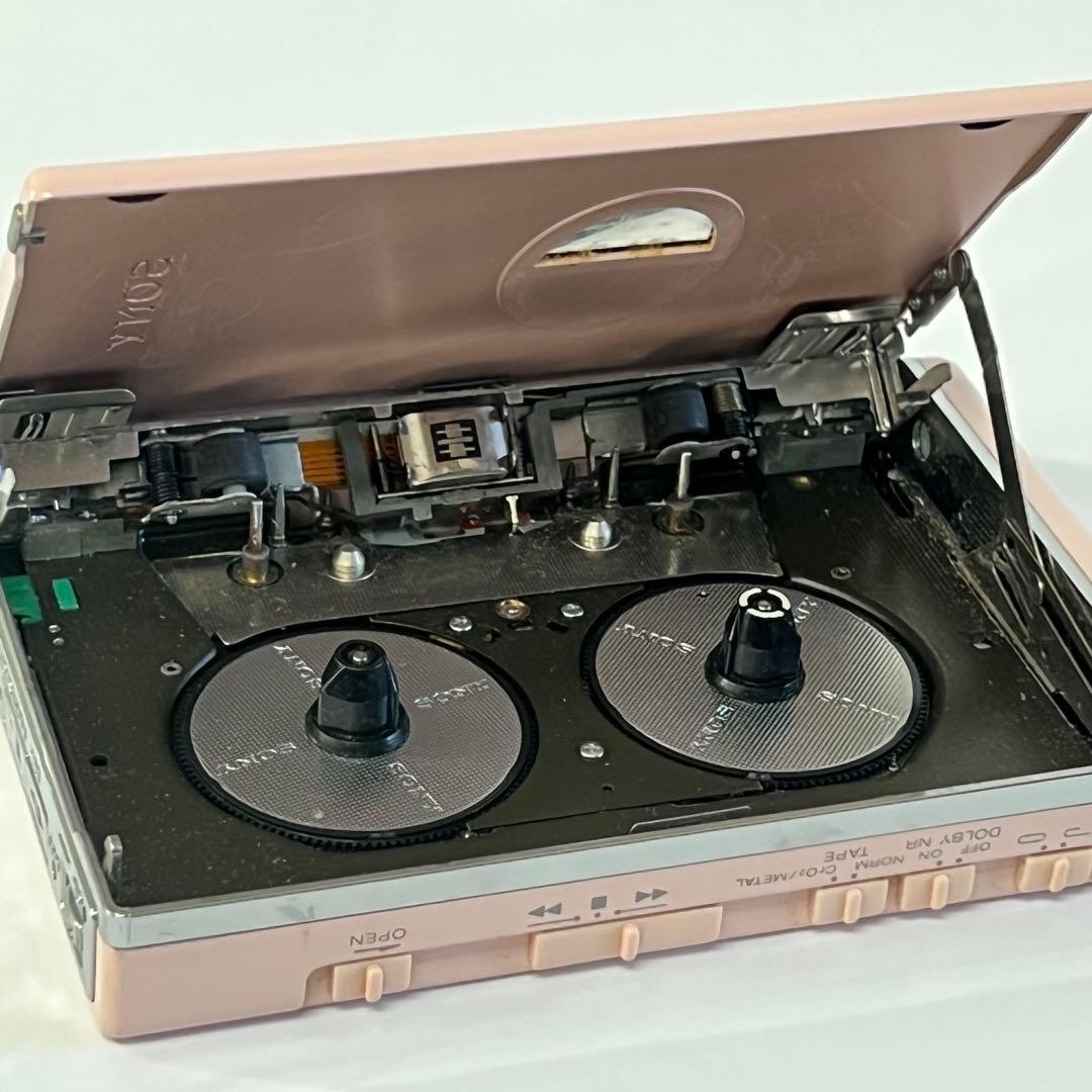 SONY WM-109 ウォークマン カセットプレーヤー ピンク