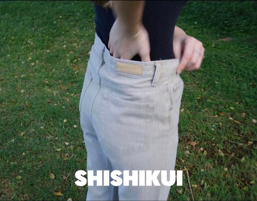 パンツ THE SHISHIKUI BASIC JEANS / BEIGE 25