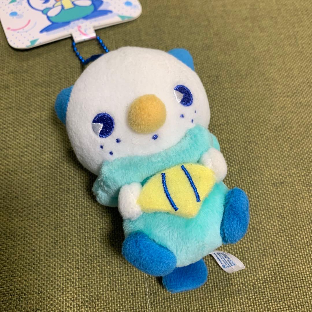 レア　おいしいみず　ミジュマル　ポケモンセンター　キーホルダー　ぬいぐるみ