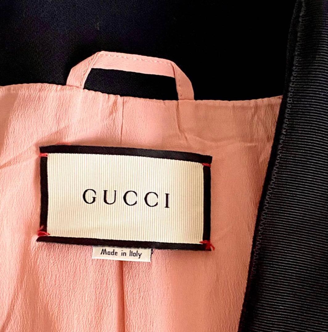 GUCCI(グッチ) 希少 アイボリー　フローラルモチーフ　春先コート　40