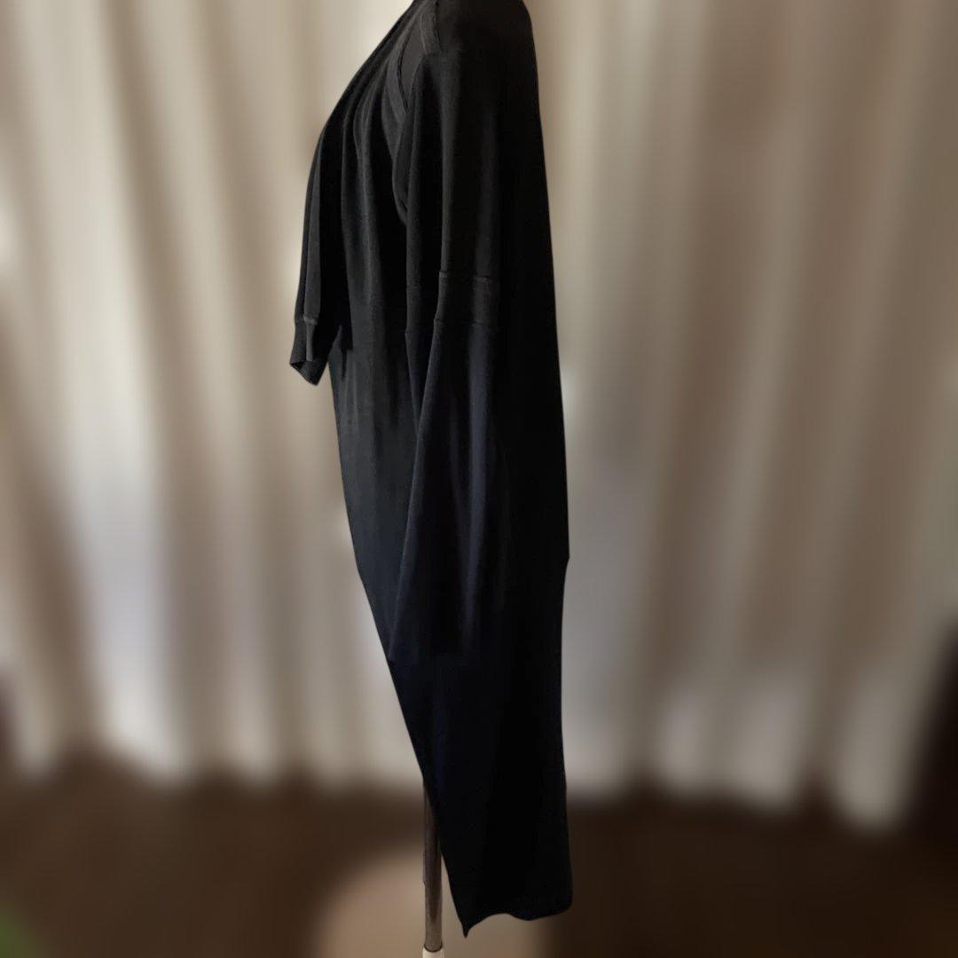 マルジェラここのえ黒のロングカーディガン