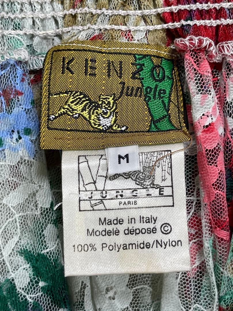 286 イタリア製 ヴィンテージ KENZO TAKADA jungle レース