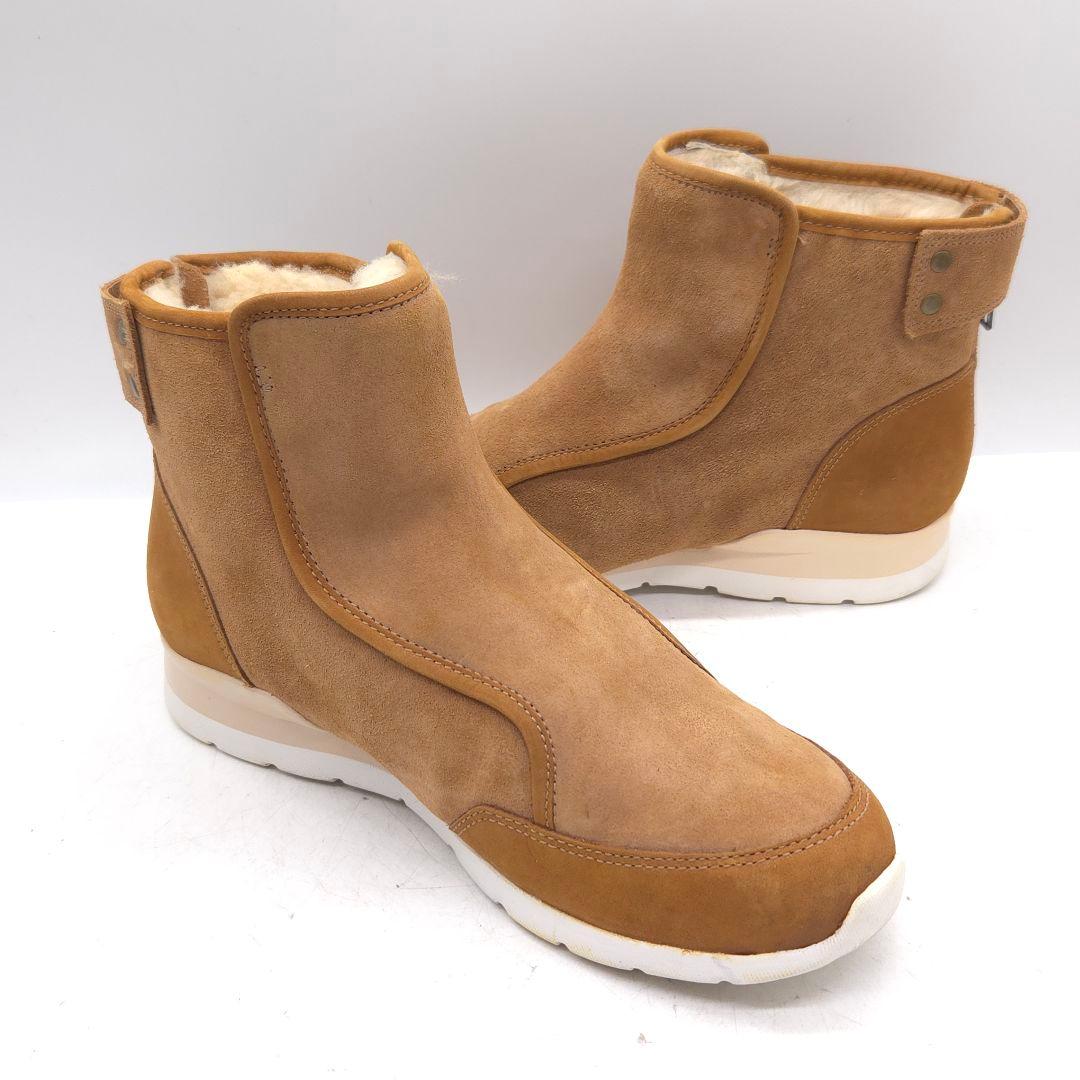 美品 UGG アグ ブーツ 23.5cm ブラウン スエード 1013034