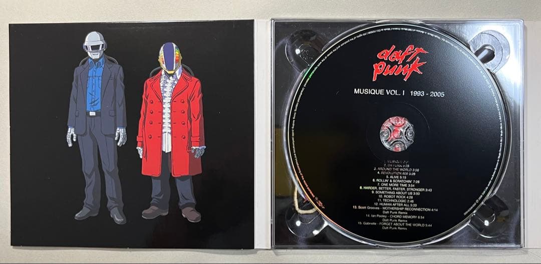【日本盤】daft punk - gift pack【2CD+DVD 3枚組】
