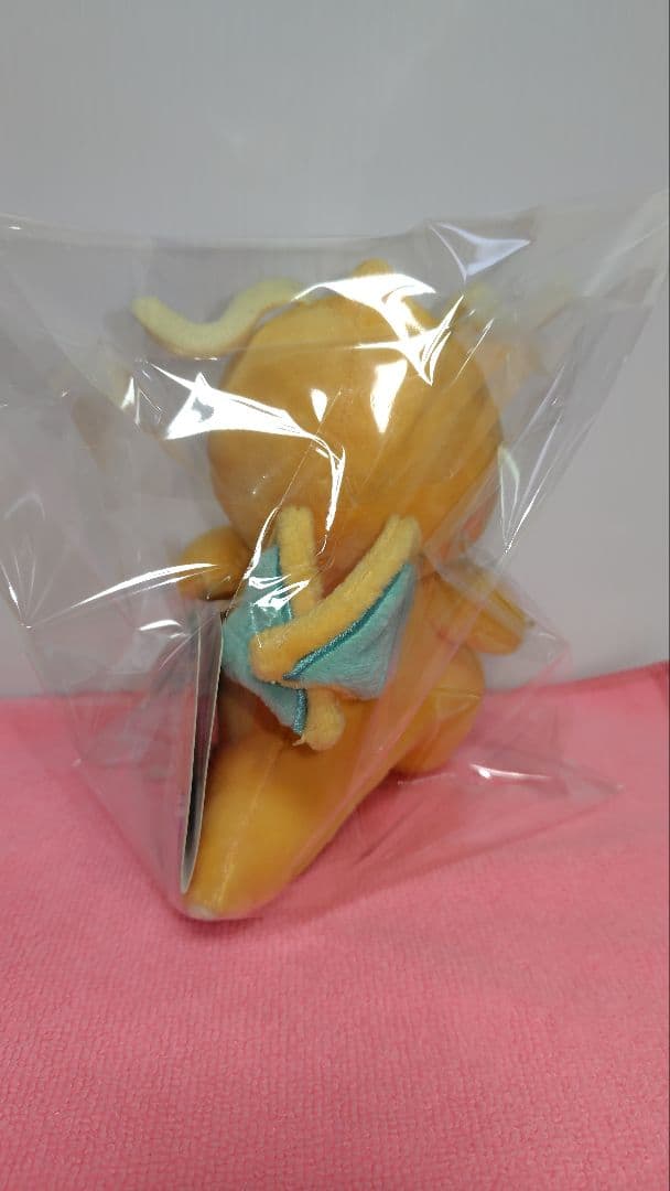 タグ付き　ポケモンセンター限定　へんしん　メタモン　カイリュー　ぬいぐるみ