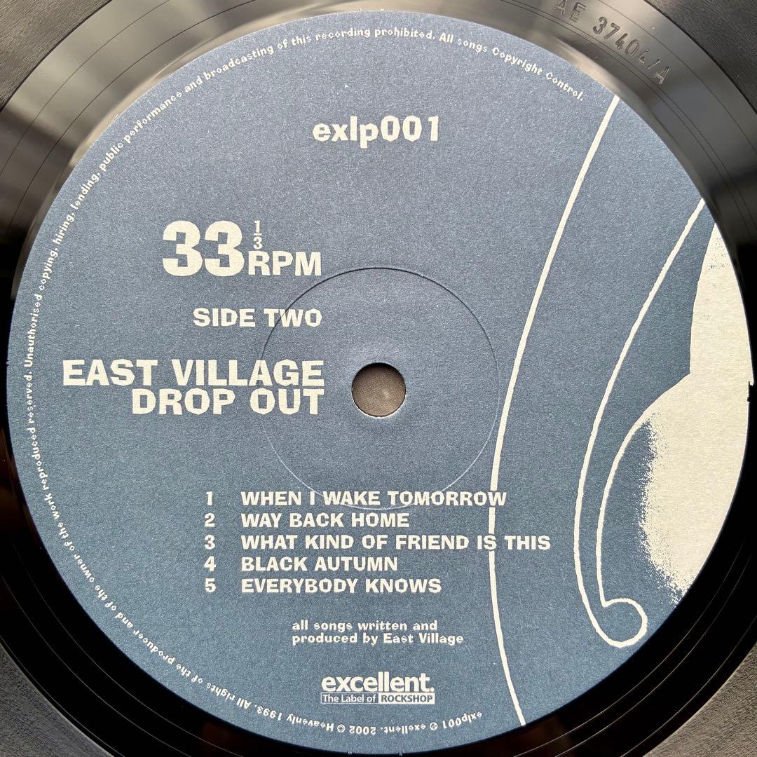 EAST VILLAGE DROP OUT レコード