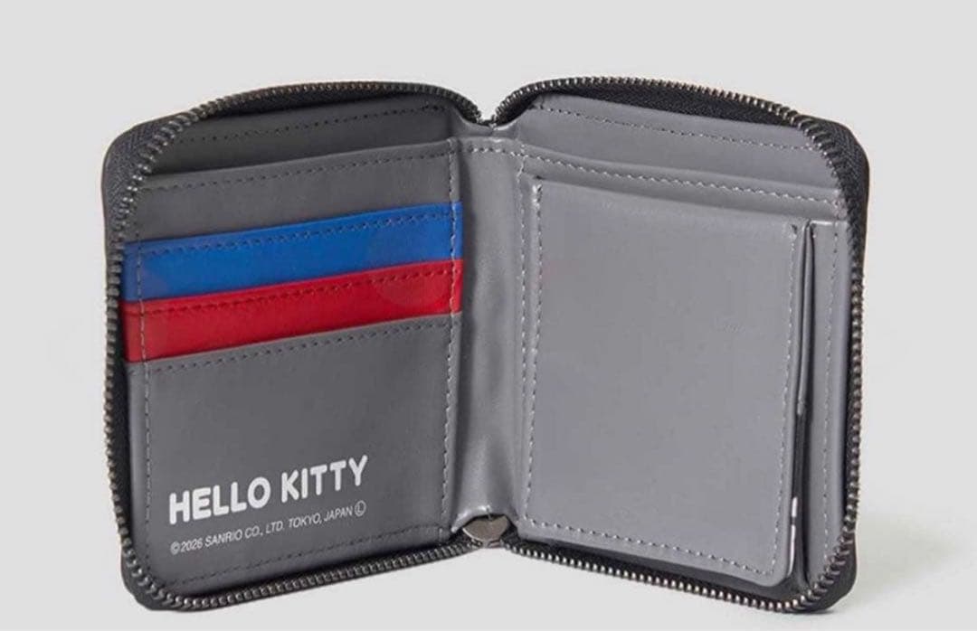 グラニフ　おすわり HELLO SHADOW ハローキティ　ウォレット　財布