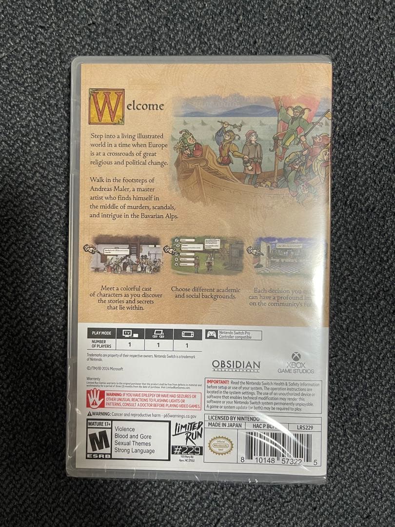 PENTIMENT Nintendo Switch 限定版