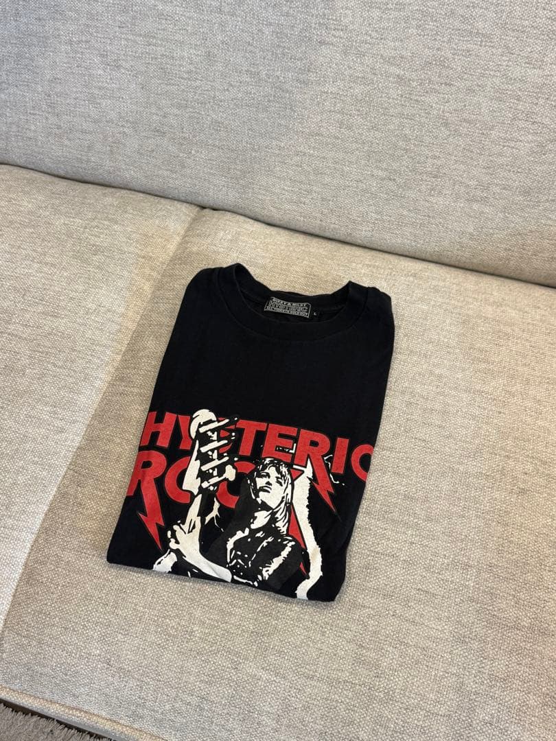 ヒステリックグラマー　Tシャツ　ギターガールchibiko
