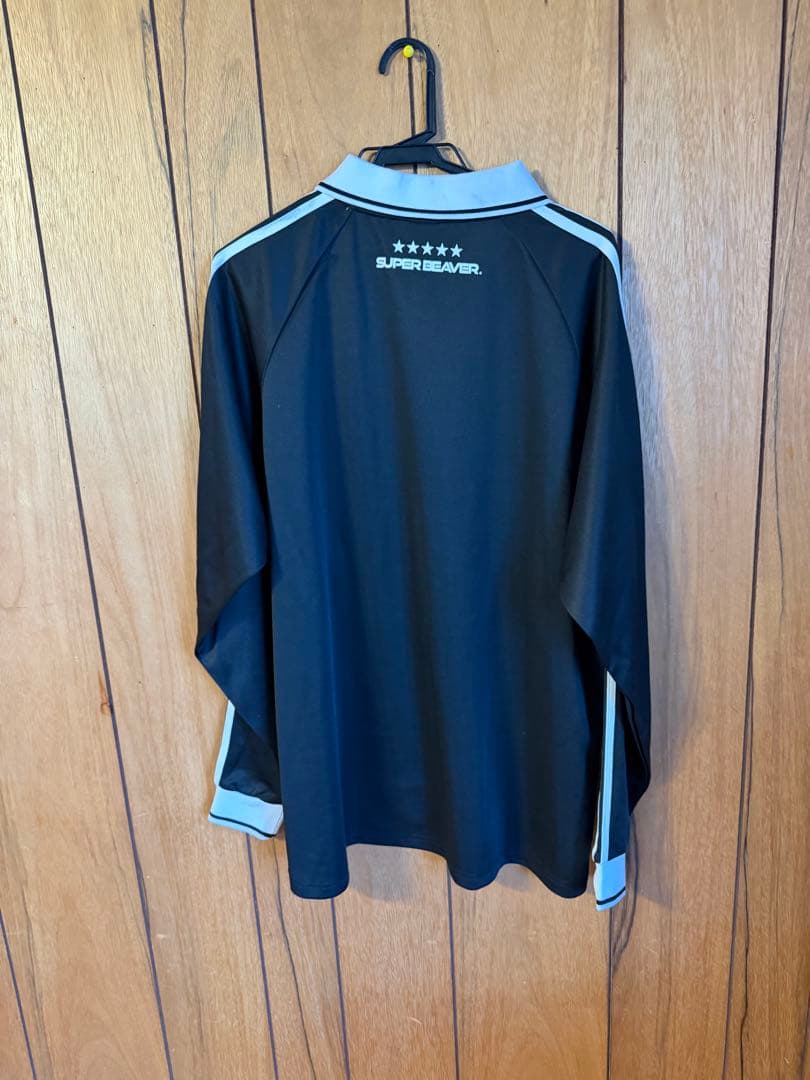 SB サッカーシャツ SUPER BEAVER ブラック　XL