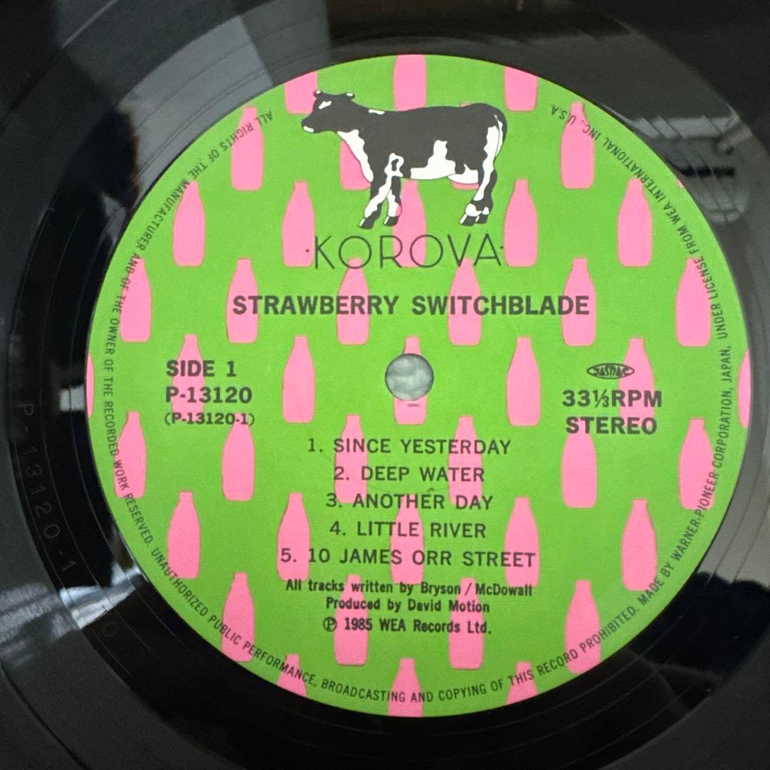 STRAWBERRY SWITCHBLADE『S/T』LP アナログ レコード