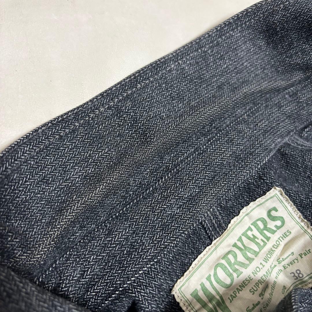 WORKERS ヘリンボーン カバーオール 38 ワーカーズ ワーク ジャケット