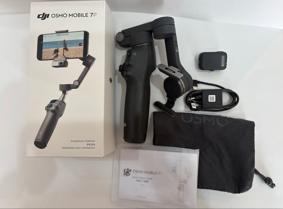 【美品】 DJI Osmo Mobile 7P スマートフォンスタビライザー