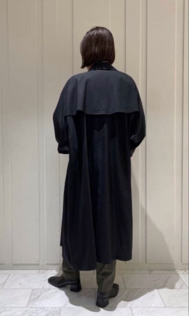 【匿名】HYKE(ハイク) PERTEX TRENCH COATナイロンコート