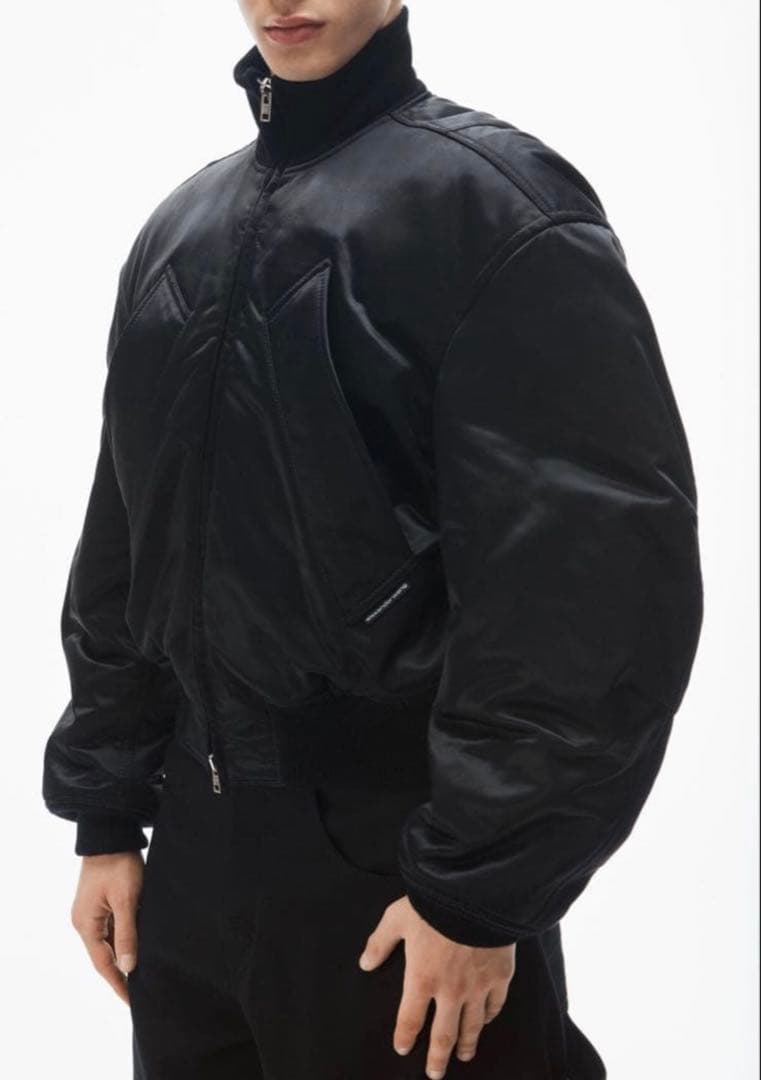 【alexander wang】 サティーンボンバージャケット M