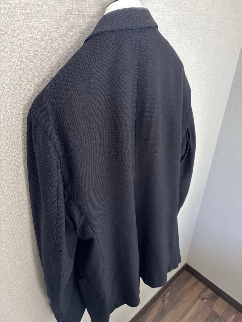 【希少52】ソブリン ユナイテッドアローズ テーラード　カシミヤ混 濃紺 XXL