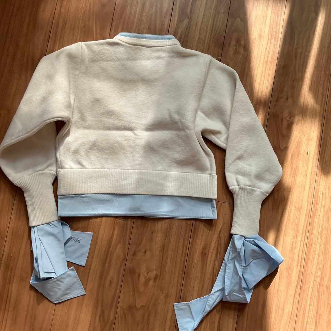 新品Bibiy ANGELIQUE KNIT白1点限定