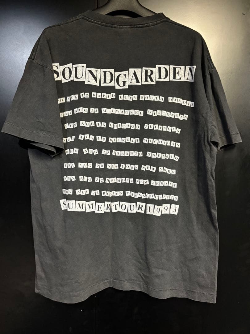激レア90'S SOUNDGARDEN 千手観音TシャツサイズL ブラック