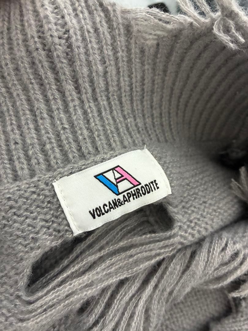 VOLCAN & APHRODITE グランジニットカーディガン