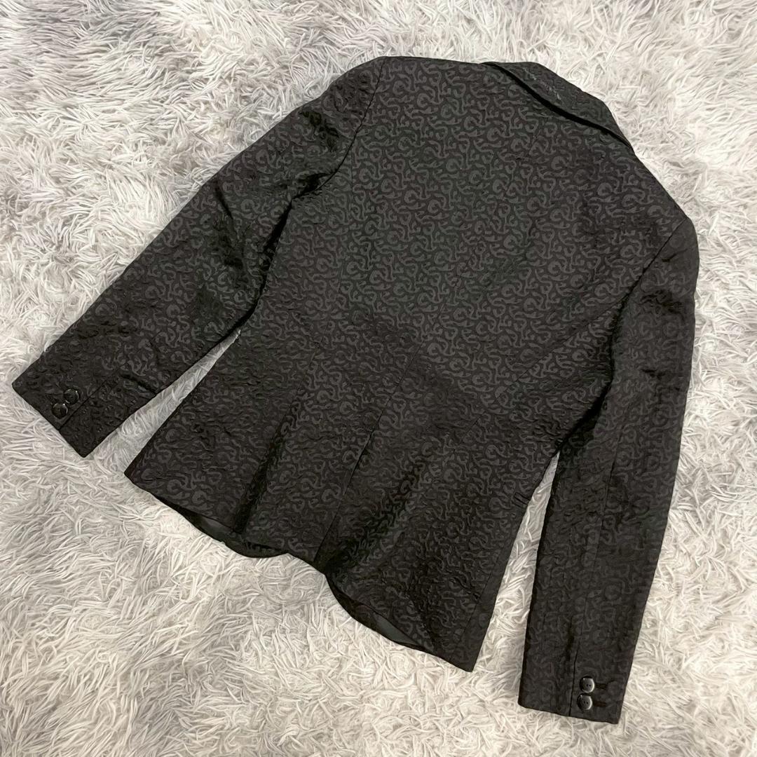『EMPORIO ARMANI』ジャガードテーラードジャケット　長袖　イタリア製