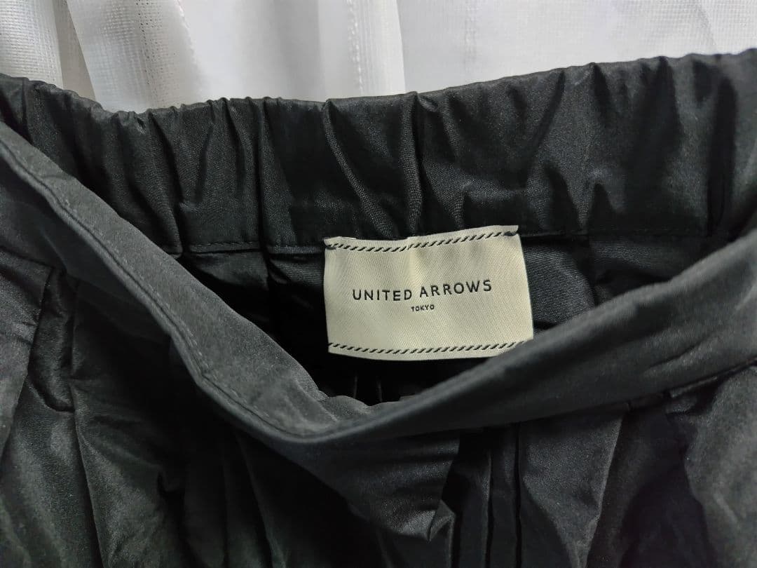UNITED ARROWS タフタ ボリュームギャザー スカート