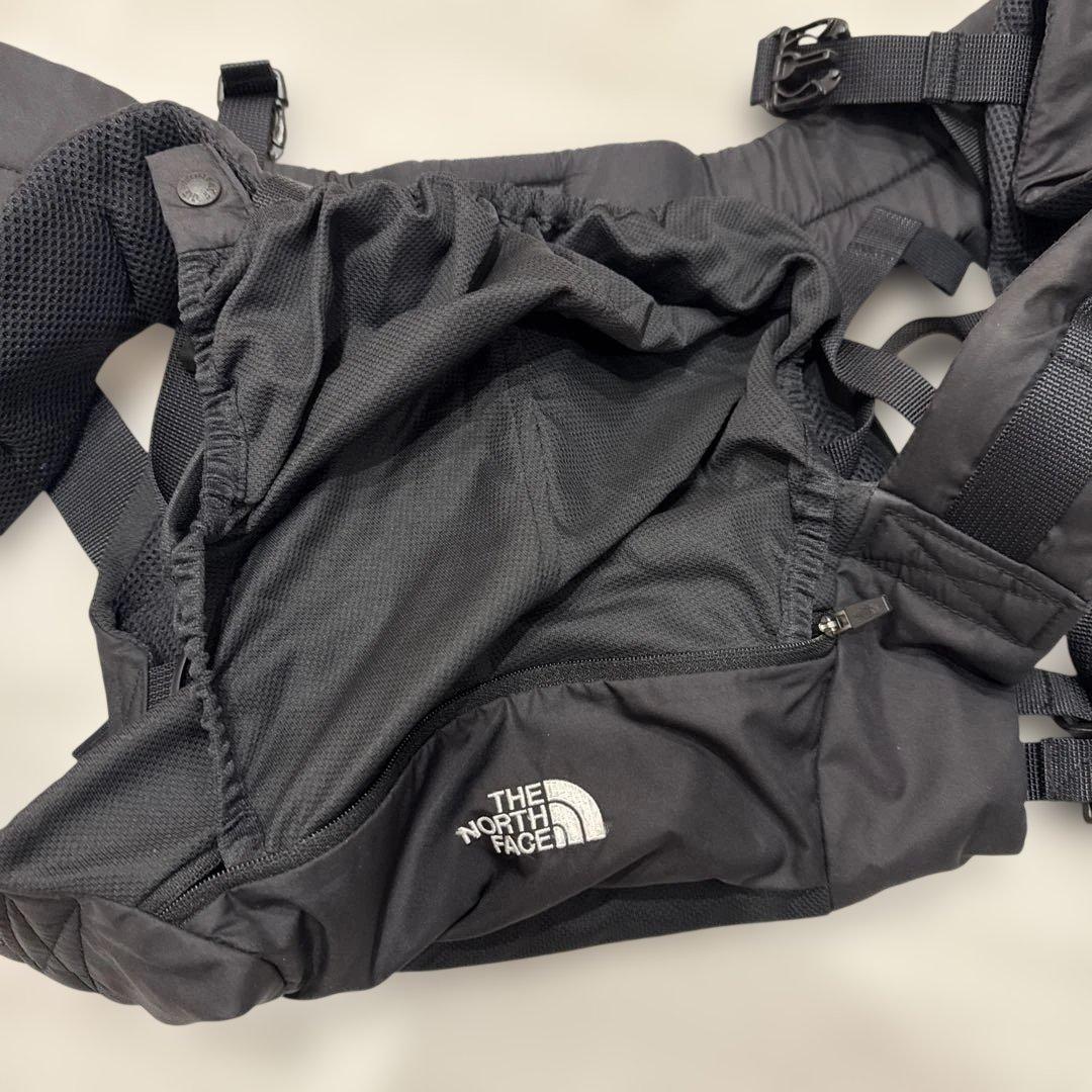 【超美品】THE NORTH FACE ノースフェイスメッシュ収納袋 ブラック