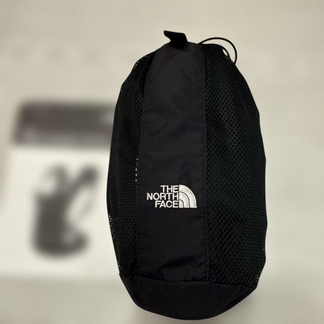 【超美品】THE NORTH FACE ノースフェイスメッシュ収納袋 ブラック