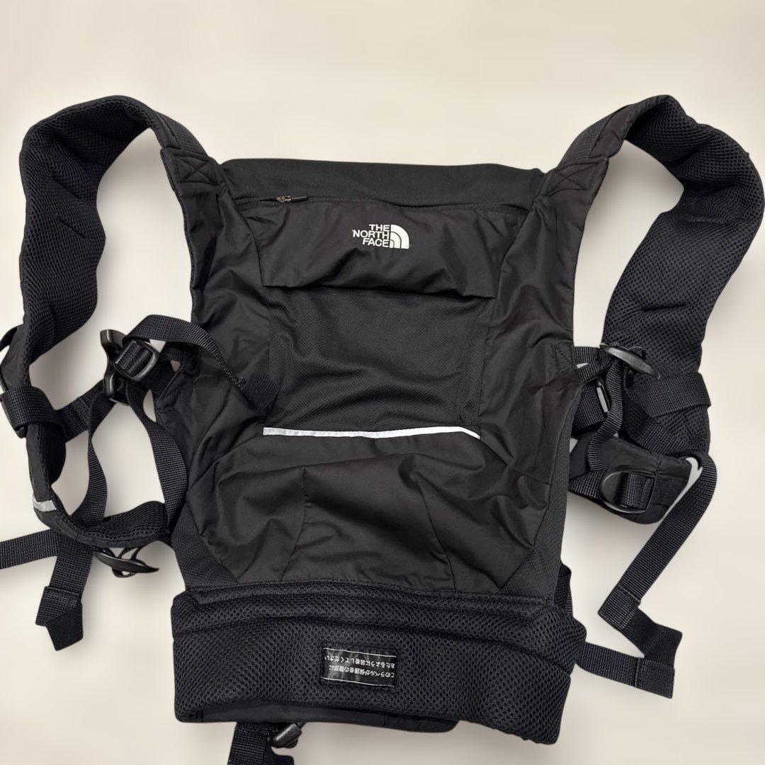 【超美品】THE NORTH FACE ノースフェイスメッシュ収納袋 ブラック