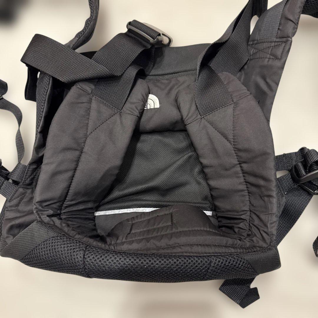 【超美品】THE NORTH FACE ノースフェイスメッシュ収納袋 ブラック