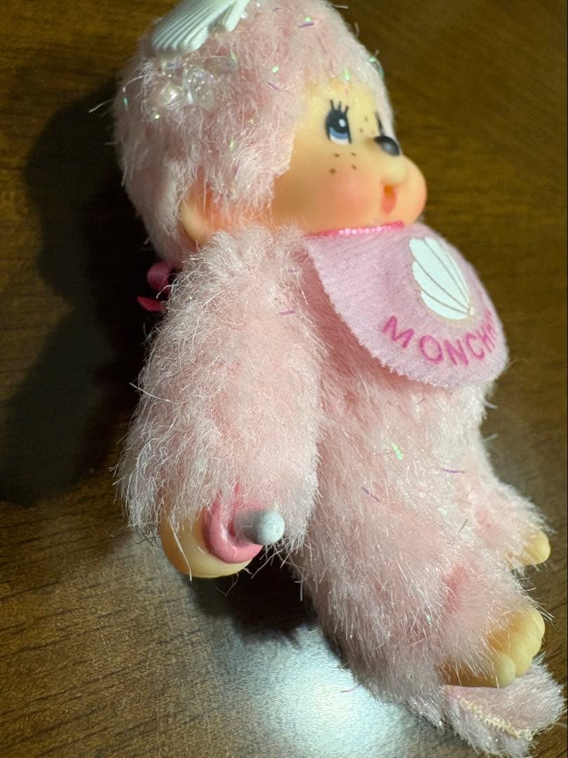 モンチッチ　ピンクぬいぐるみキーホルダー　三重県限定