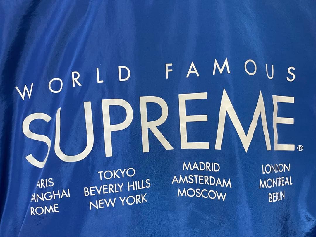Supreme ジャケット M 青