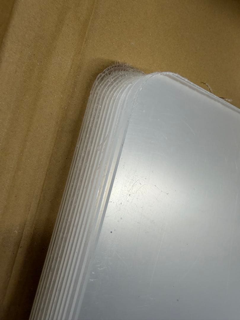 アクリルパーテーション　45×60×3 12枚