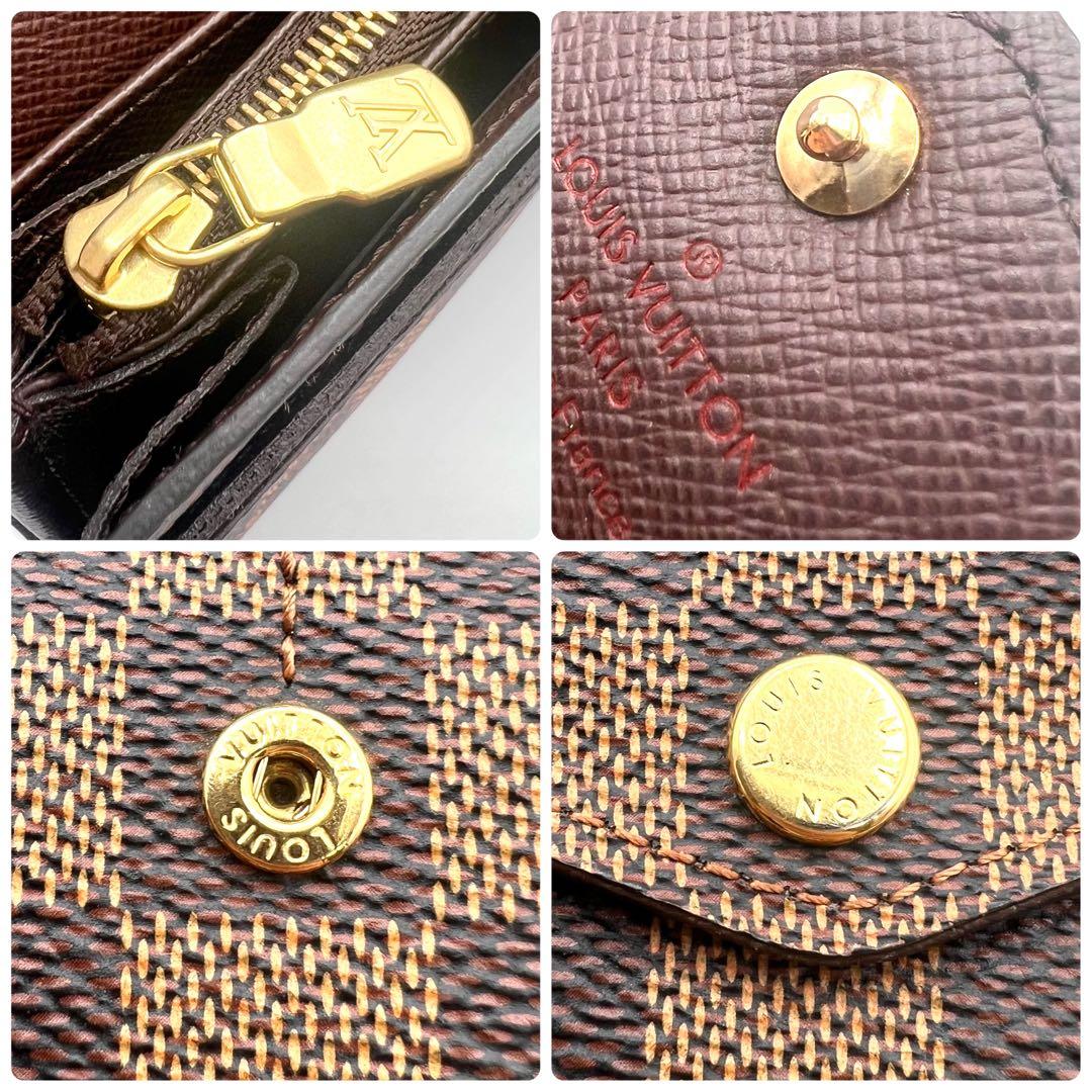 LOUIS VUITTON ダミエ ポルトフォイユサラ 長財布