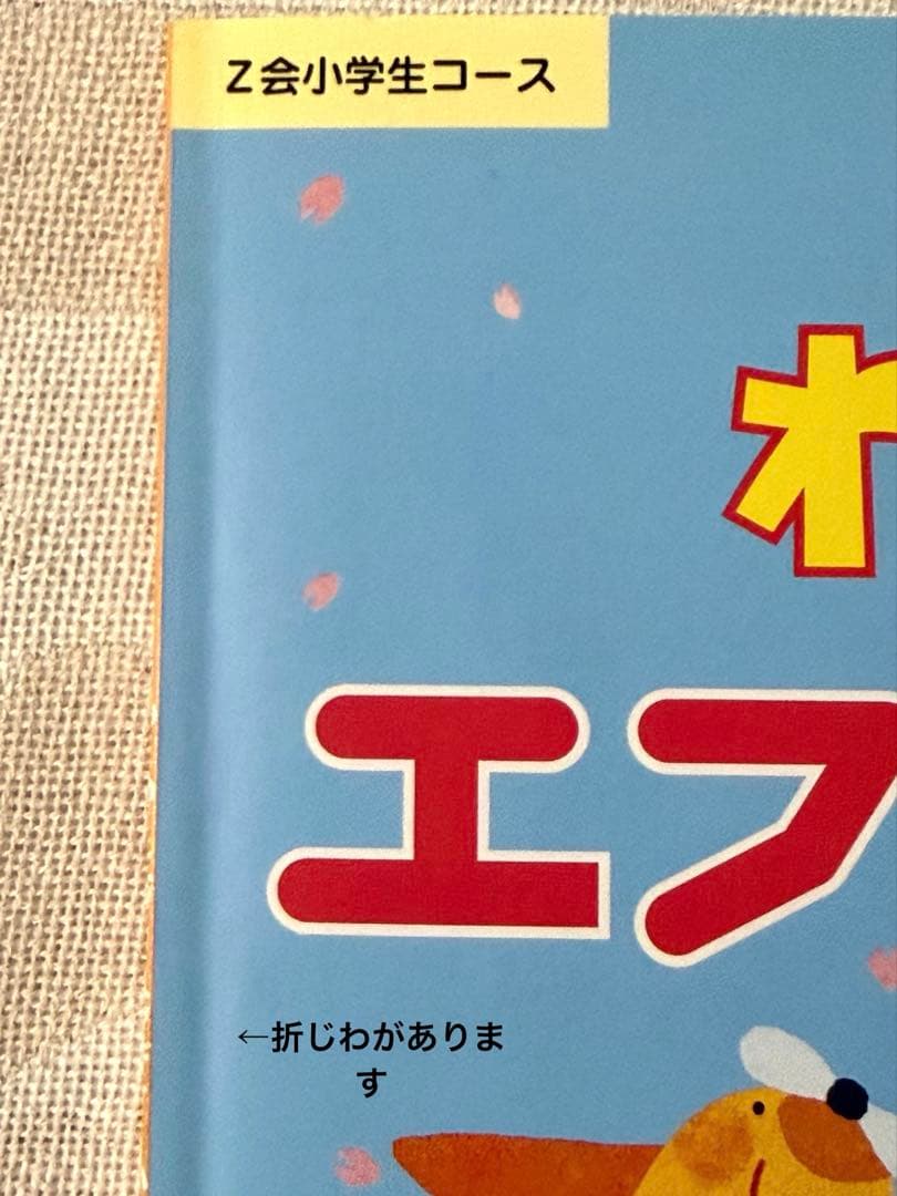 未使用品　小学二年生 Z会　みらい思考力付